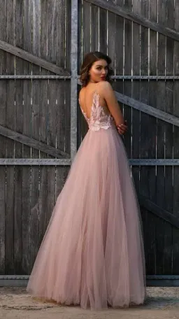 Jadore Odette Gown Blush Size 8 for rent on The Volte - image 2