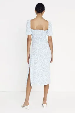 Faithfull Majorelle Midi Dress Bella Floral Size 8  for rent on The Volte - image 4