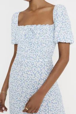 Faithfull Majorelle Midi Dress Bella Floral Size 8  for rent on The Volte - image 3