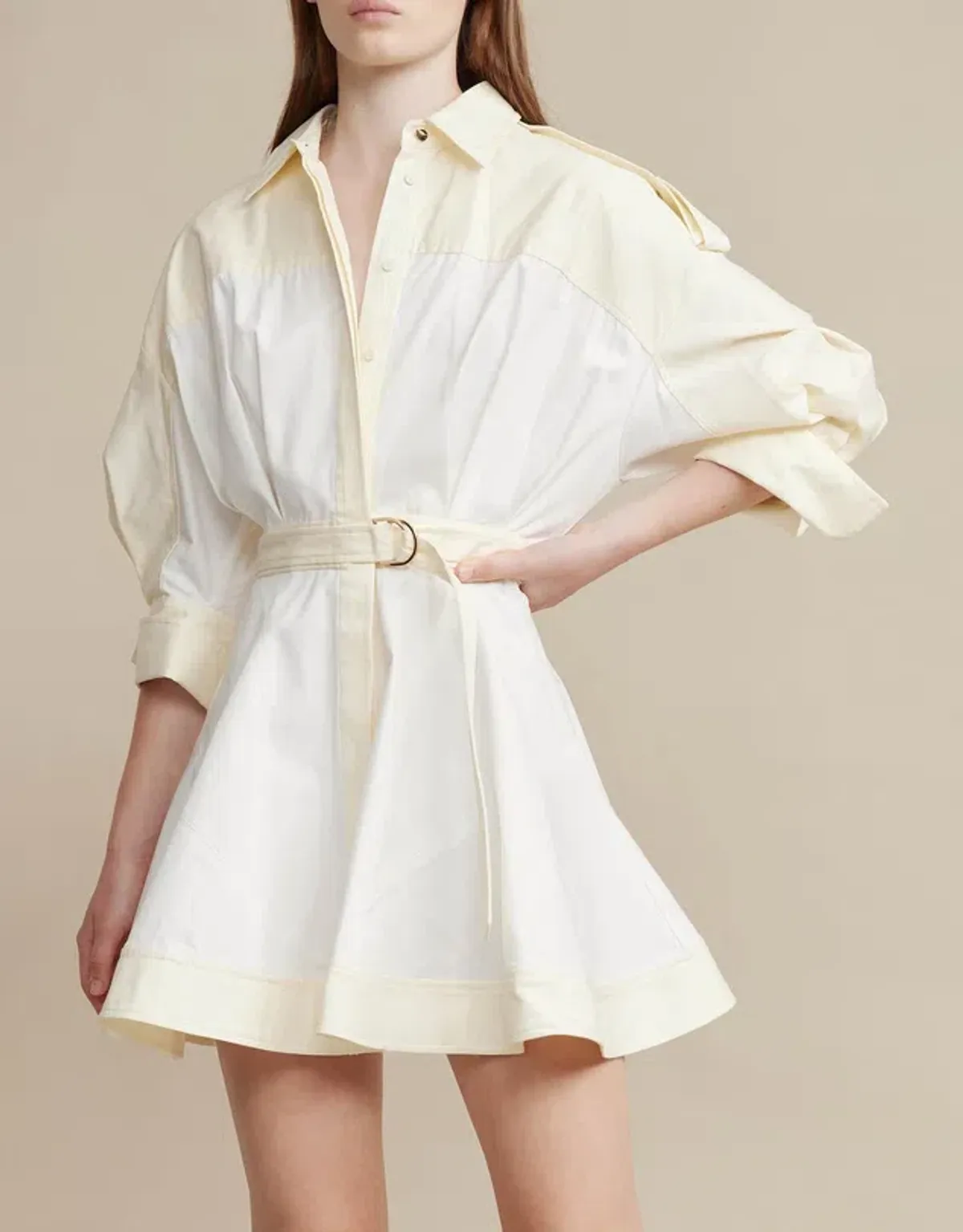 Acler Vienna Dress Yellow Size 8 - Image 2