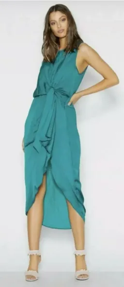 Sheike Navigate Deep Teal Dress Size 8 for rent on The Volte - image 1