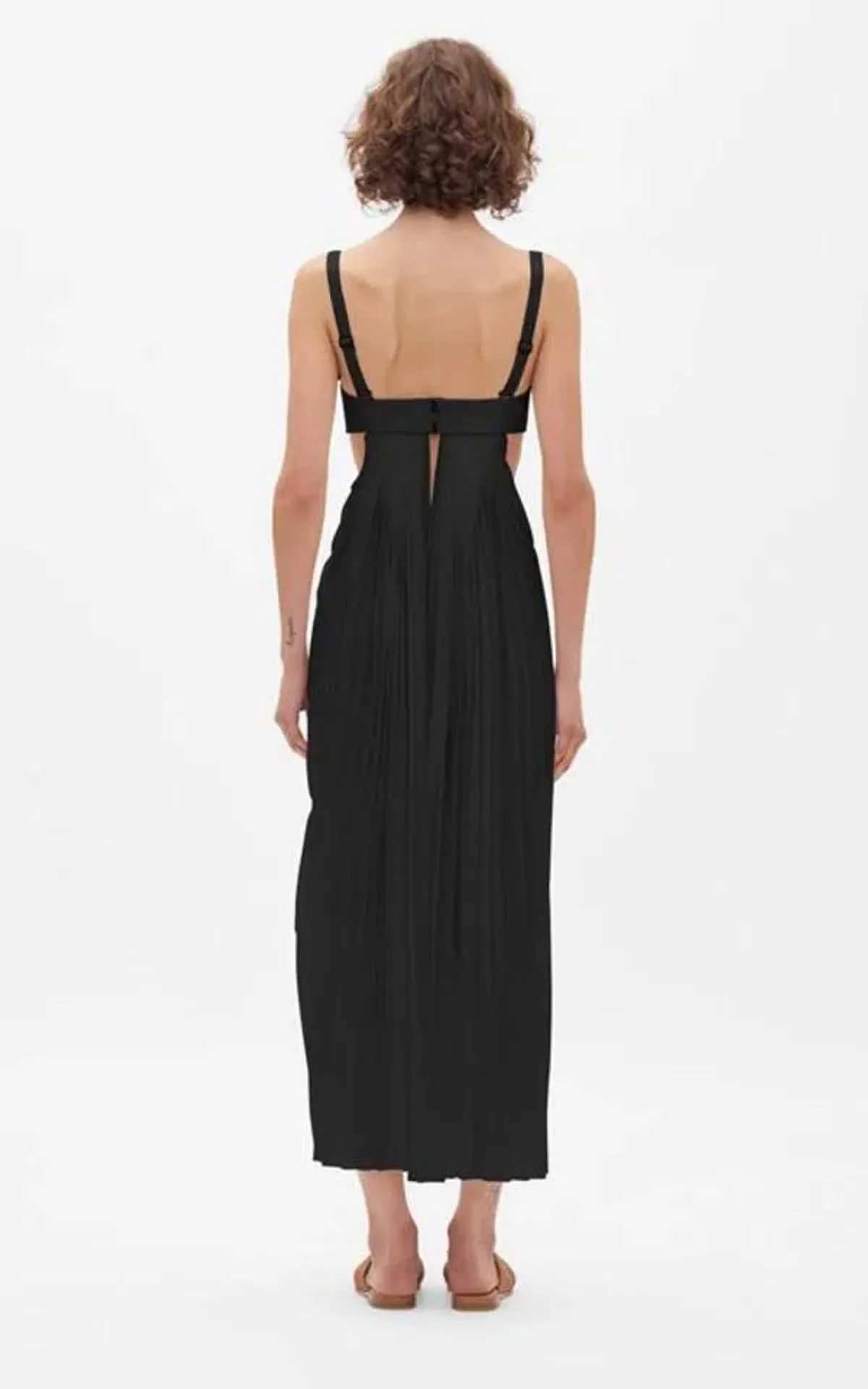 Dion Lee Pocket Bra Knot Dress Black Size 8 - Image 2