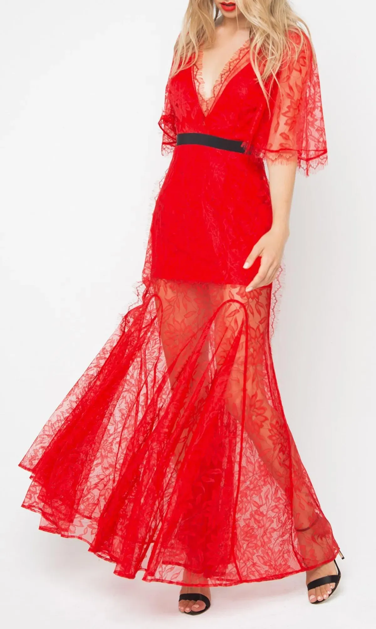 Alice McCall Look Good Feel Good Gown Red Size 6 - Image 1