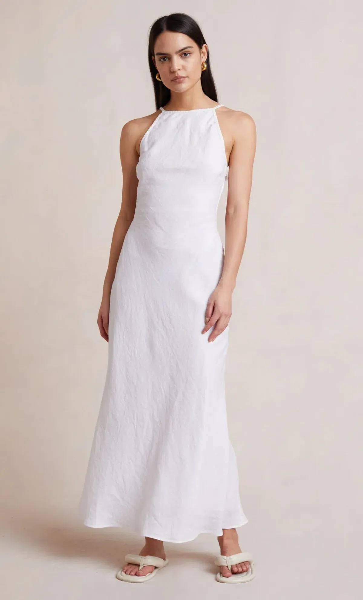 Bec & Bridge Sabella Maxi Dress Ivory Size 10 - Image 1
