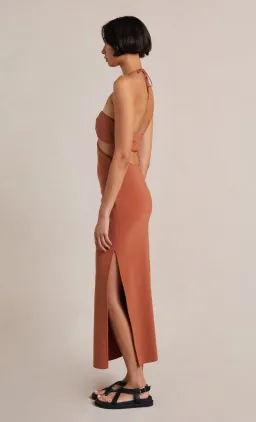 Bec & Bridge Alba Dress Terracotta Size 6 for rent on The Volte - image 2