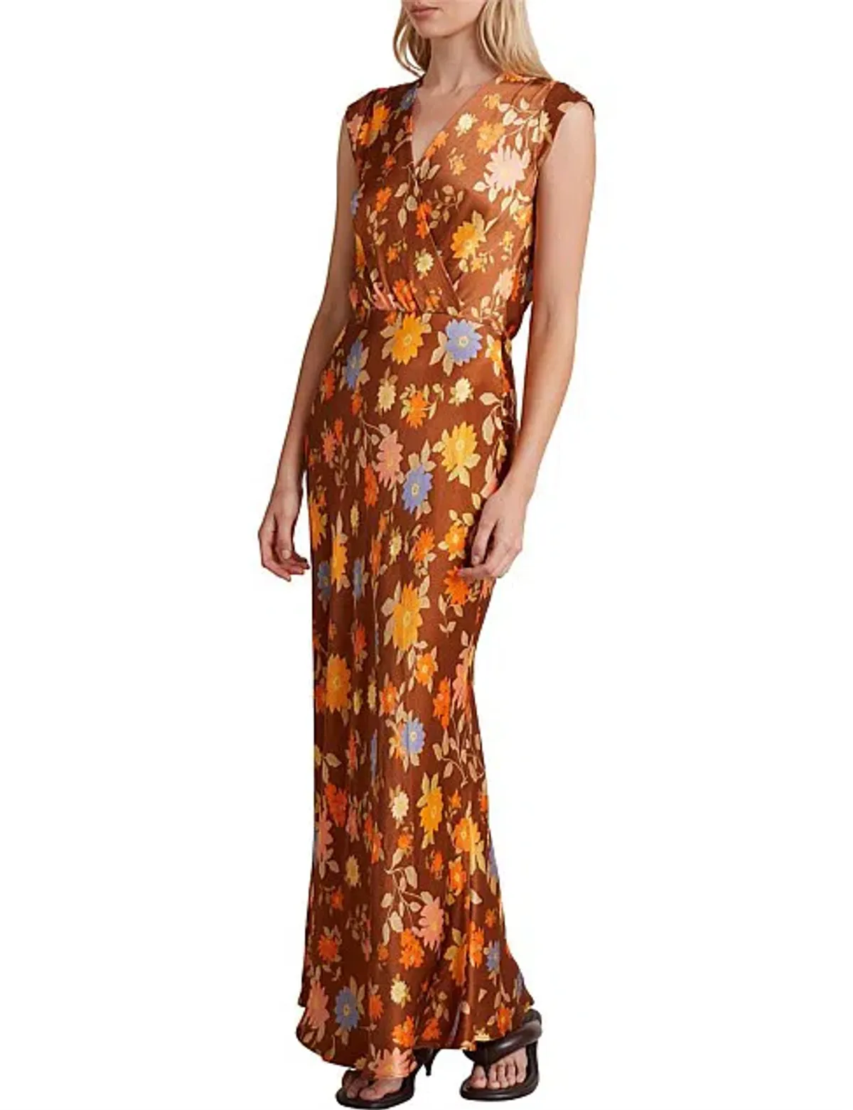 Bec & Bridge Tropical Punch Maxi Dress Print Size 8 - Image 4