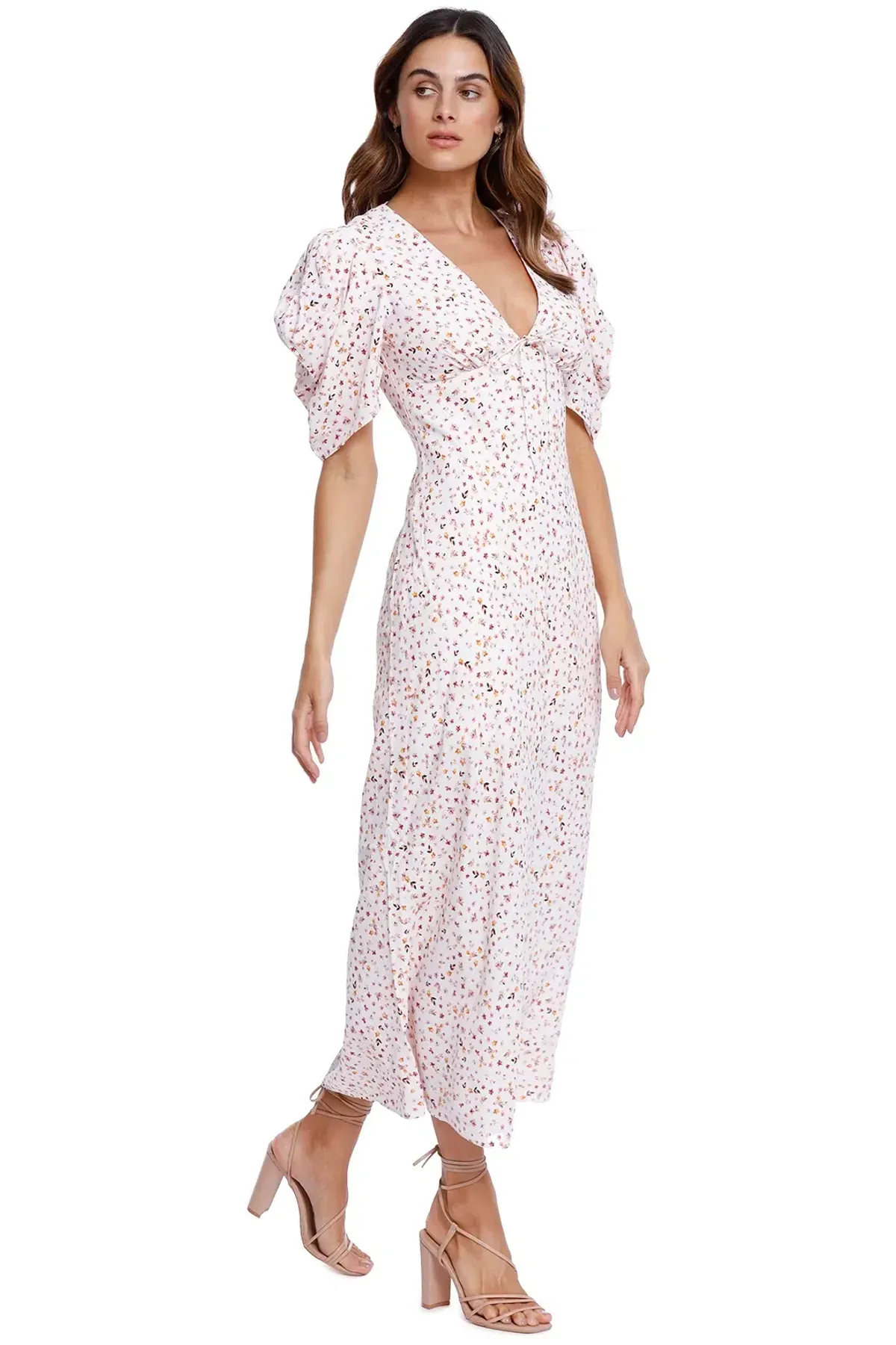 Significant Other Malarie Dress in Ditsy Wild Flower Print Size 6 - Image 3