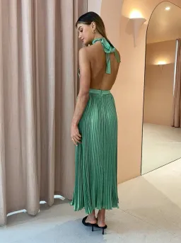 Lidee Renaissance Gown in Sea Green Size 8 for rent on The Volte - image 2