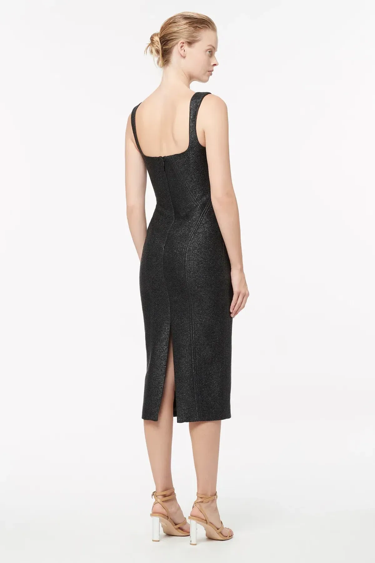 Manning Cartell Neo Classic Midi Dress Black Size 6 - Image 3