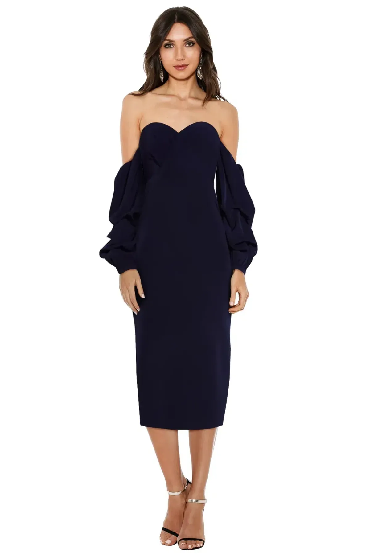 Mossman The Dark Days Dress Navy Size 8 - Image 2