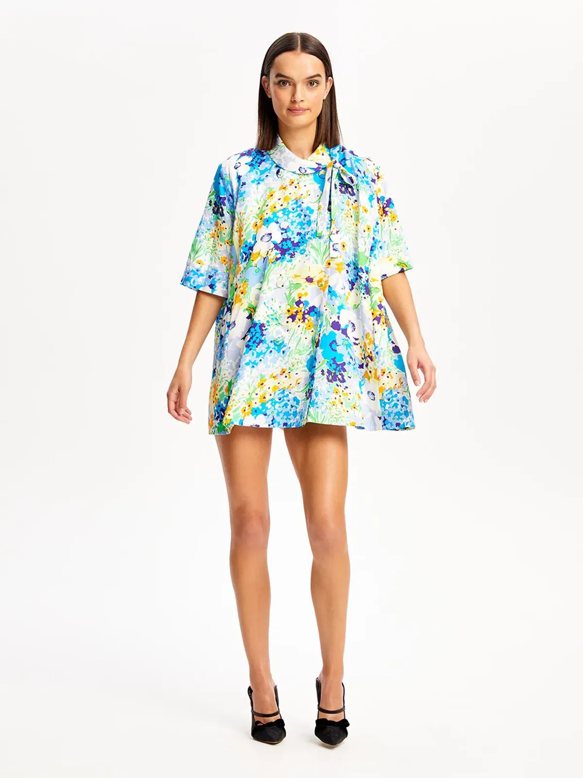 Alice McCall Midnight Radio Coat Citrus Print Size 8 - Image 5