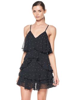 Talulah - Queen of the Night Mini Dress black size 12 for rent on The Volte - image 1