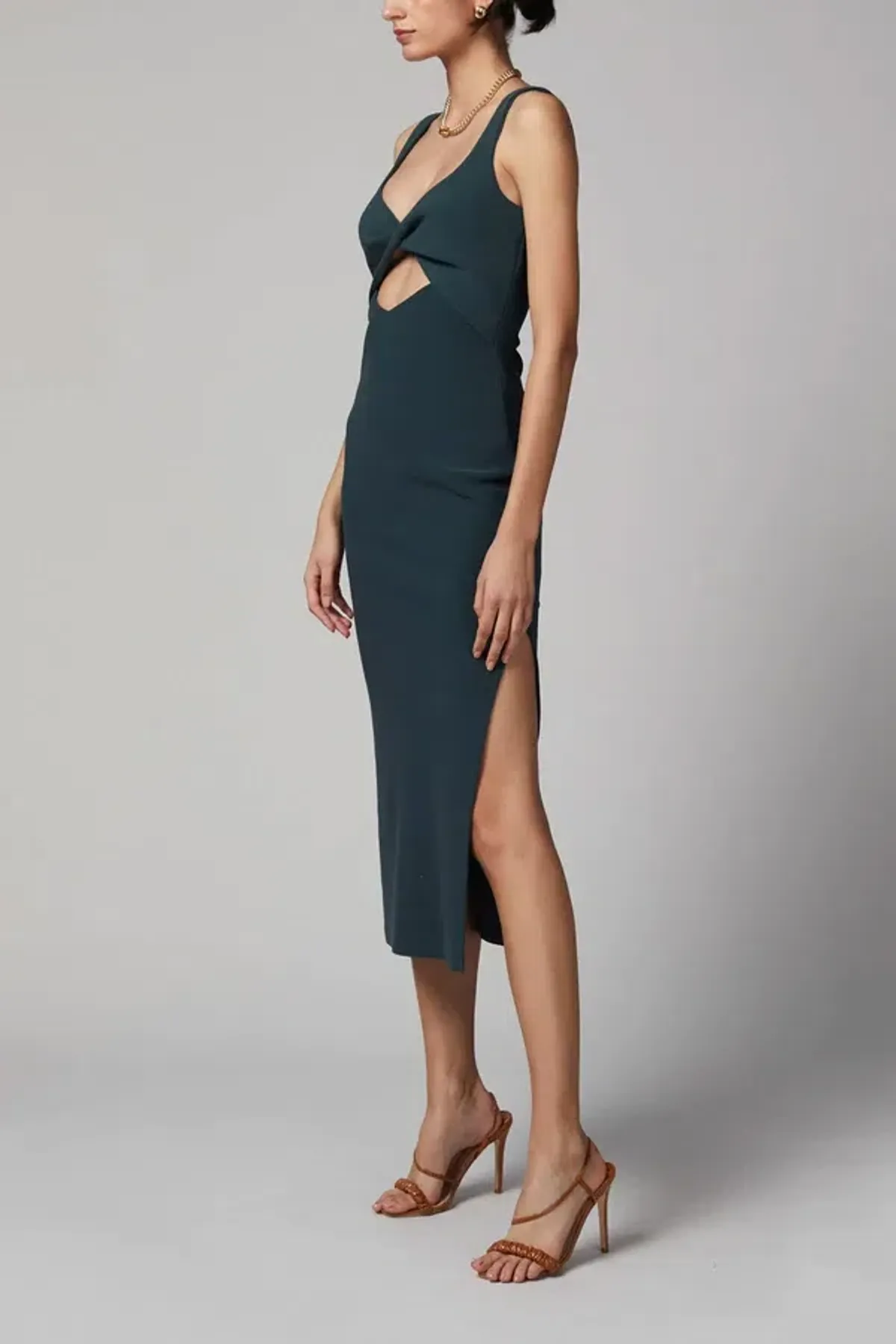 Bec and Bridge Joelle Midi Dress Fern Size 8 - Image 2