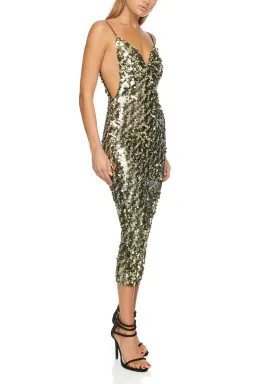 Eliya The Label Krystal Dress Sequin Size 6 for rent on The Volte - image 1