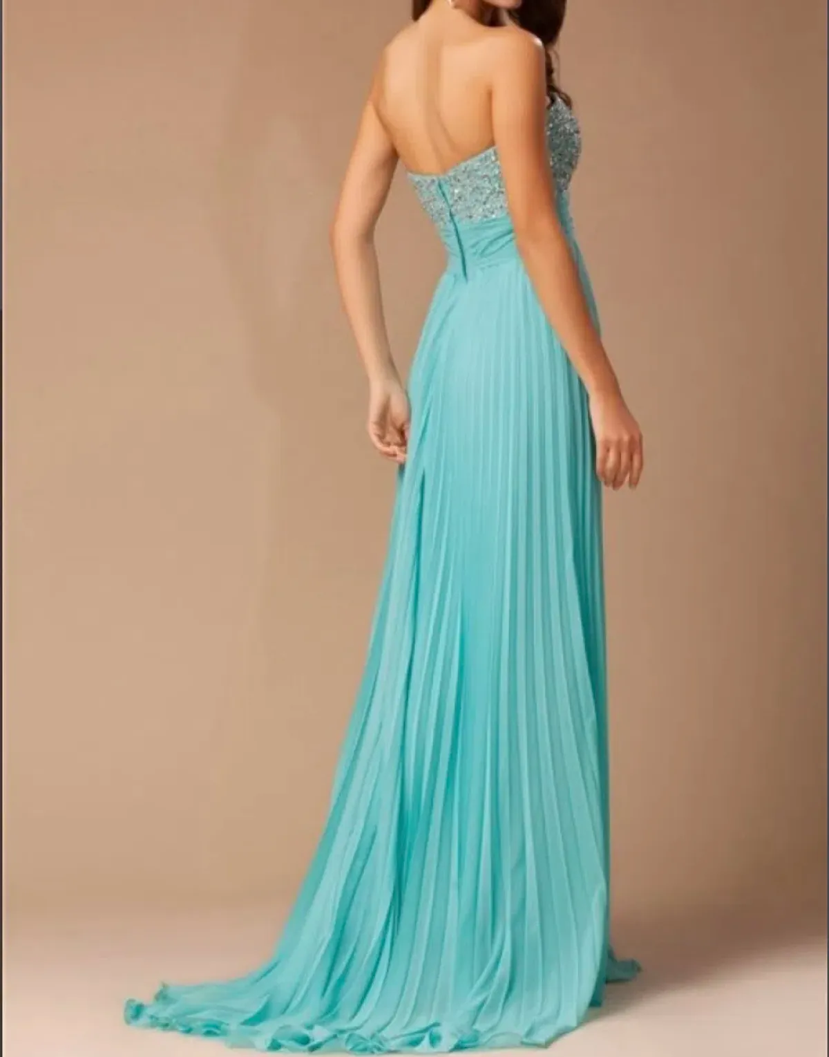Allure Strapless Formal Dress - Image 2