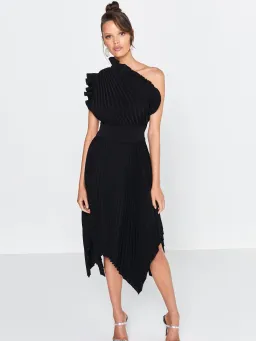 Mossman - Ladylike Dress Black - Size 10 for rent on The Volte - image 1