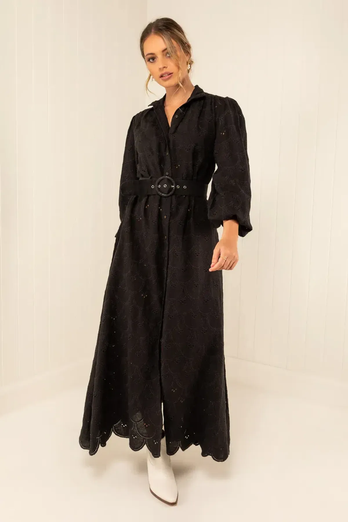 Palm Noosa Noddy Dress Black Size 10 - Image 3