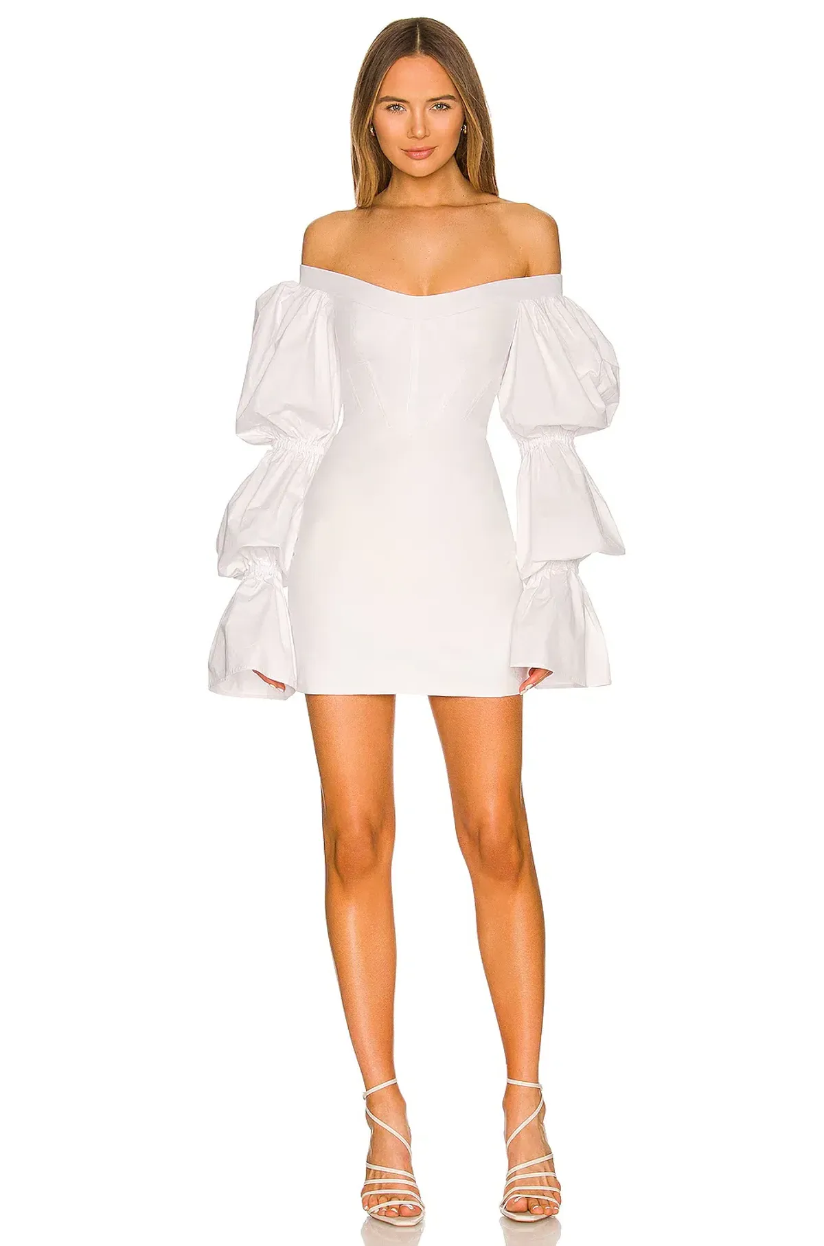 Natalie Rolt Kenzy Mini Dress White Size 10 - Image 1