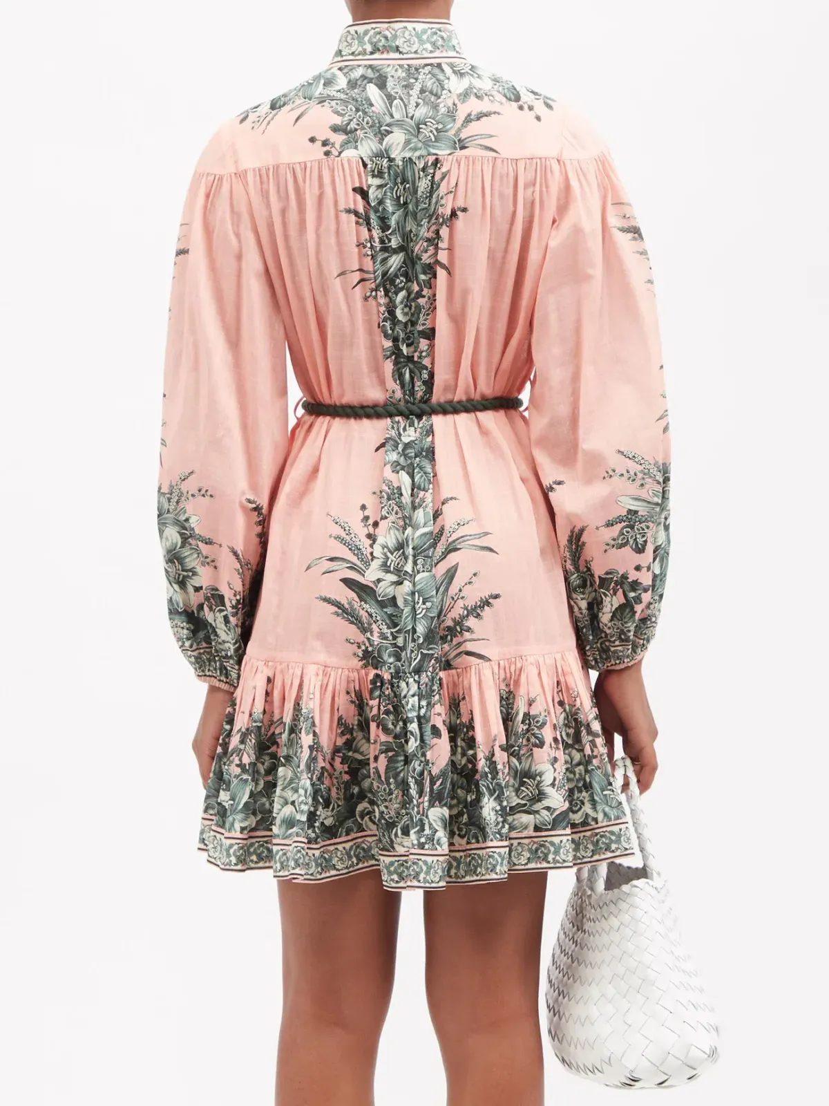 Zimmermann Moonshine Floral Mini Dress Print Size 10 - Image 3