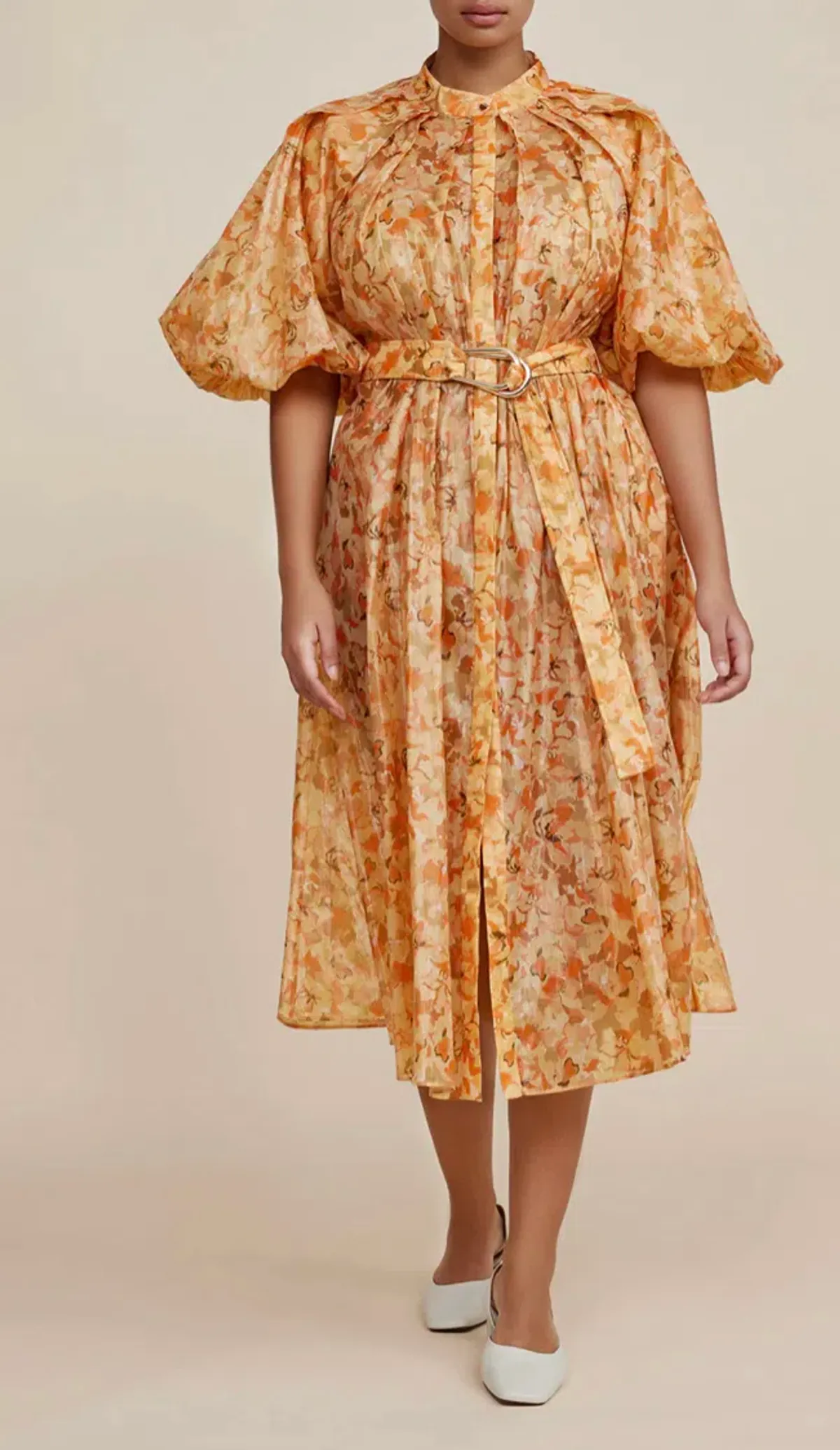 Acler Cranhurst Dress Peach Parfait Size 12 - Image 3