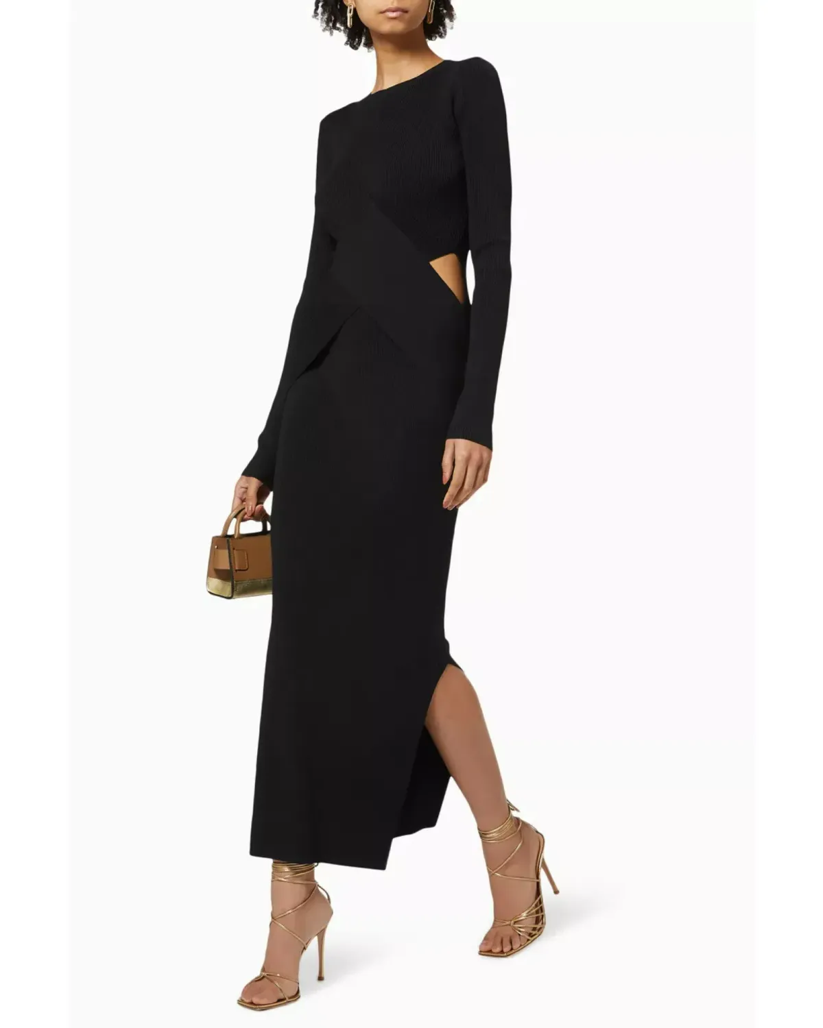 Sir the Label Celena Maxi Dress Black Size AU 8 - Image 1