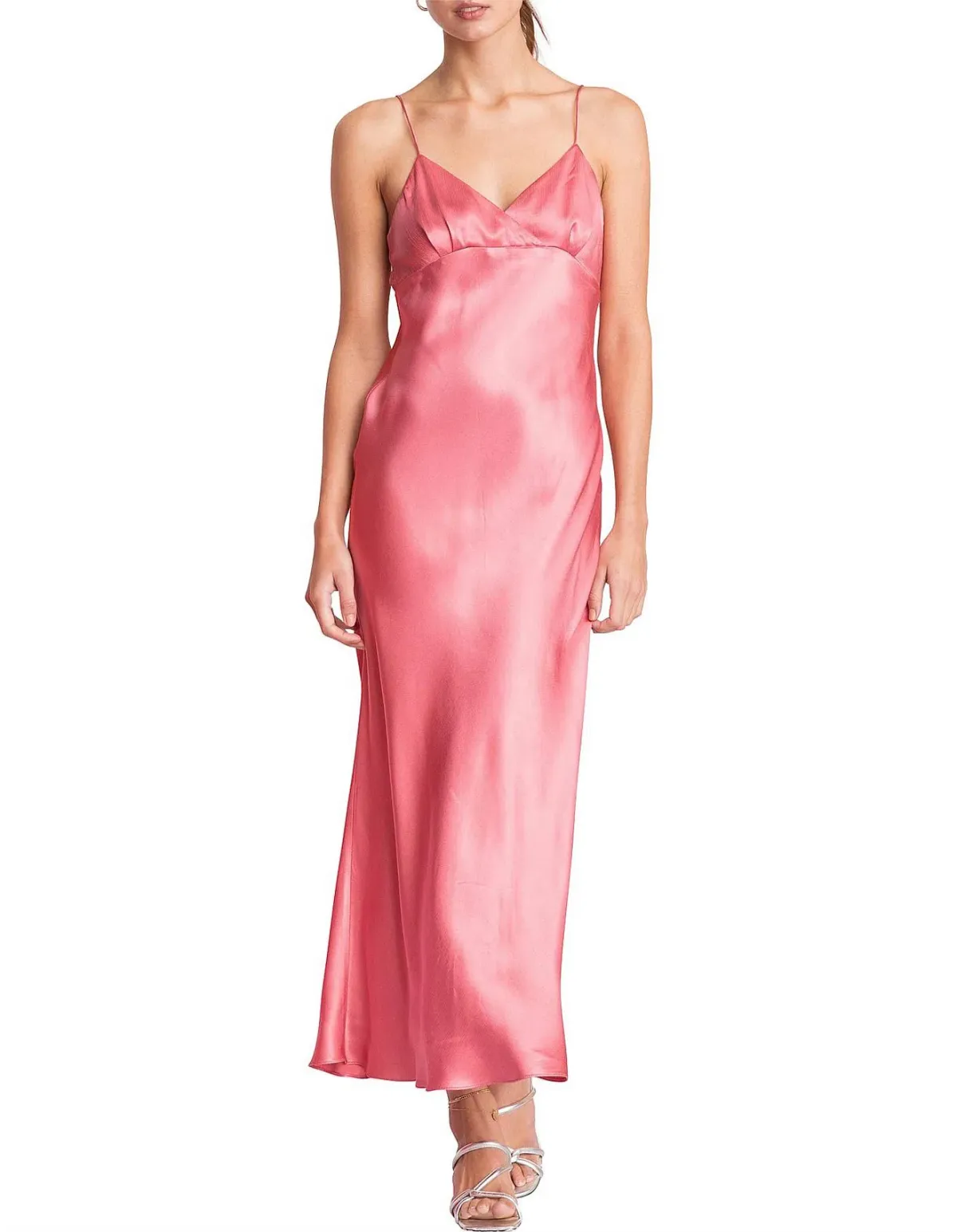 Bec & Bridge Vision of Love Midi Dress Pink Size 6 - Image 1