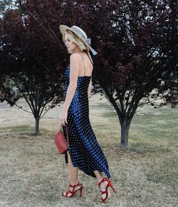 Bec & Bridge Bonjour Midi Dress Polka Dot for rent on The Volte - image 1