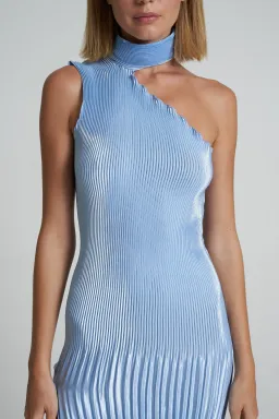 Lidee Soiree 90s Gown Sky Blue Size 8 for rent on The Volte - image 3