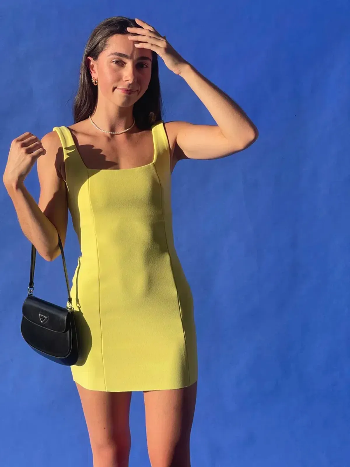 Bec & Bridge Gemma Mini Dress Banana Yellow Size AU 6 - Image 7