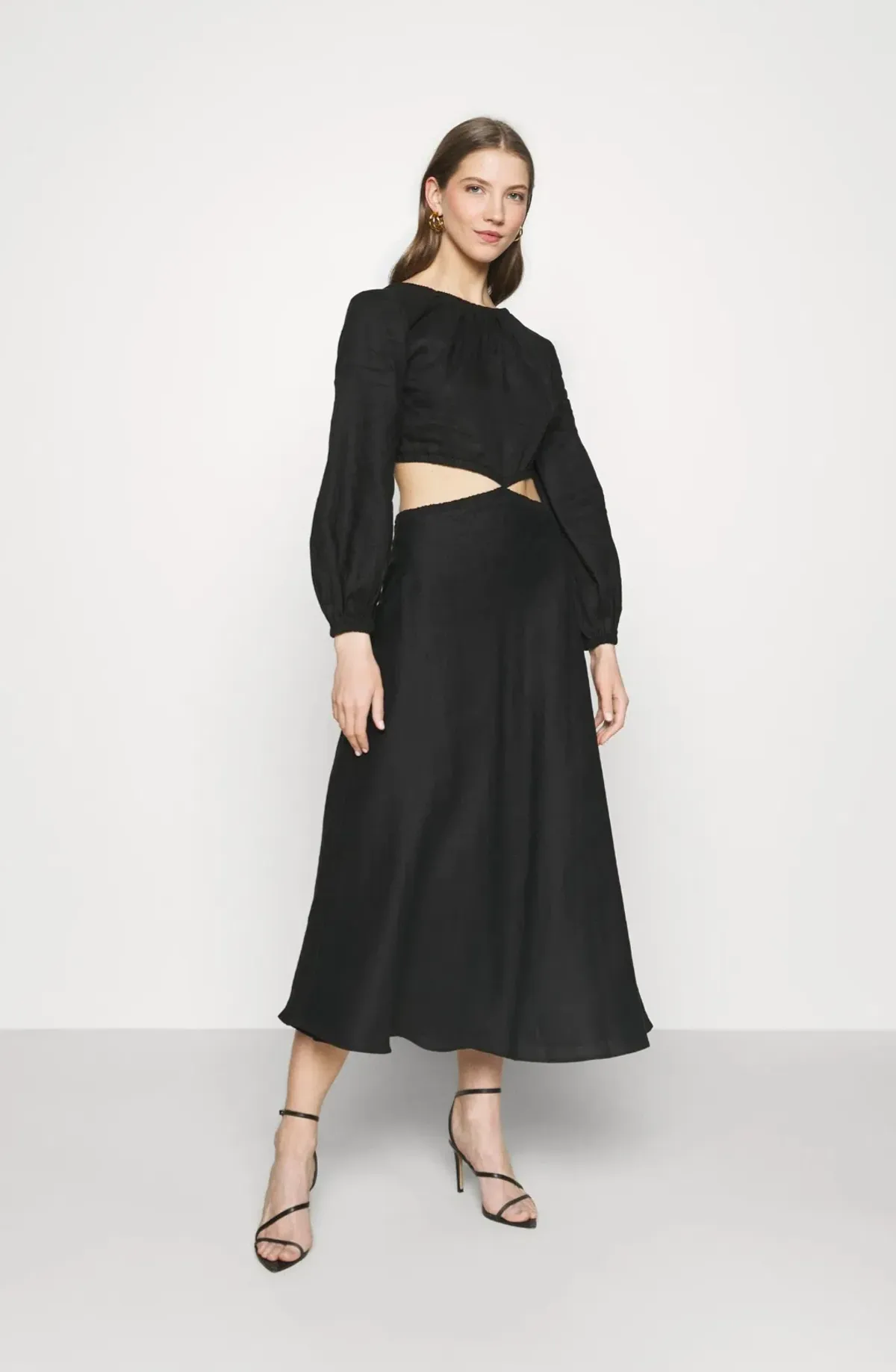 Bec and Bridge Madeleine Midi Dress Black Size 10  - Image 1
