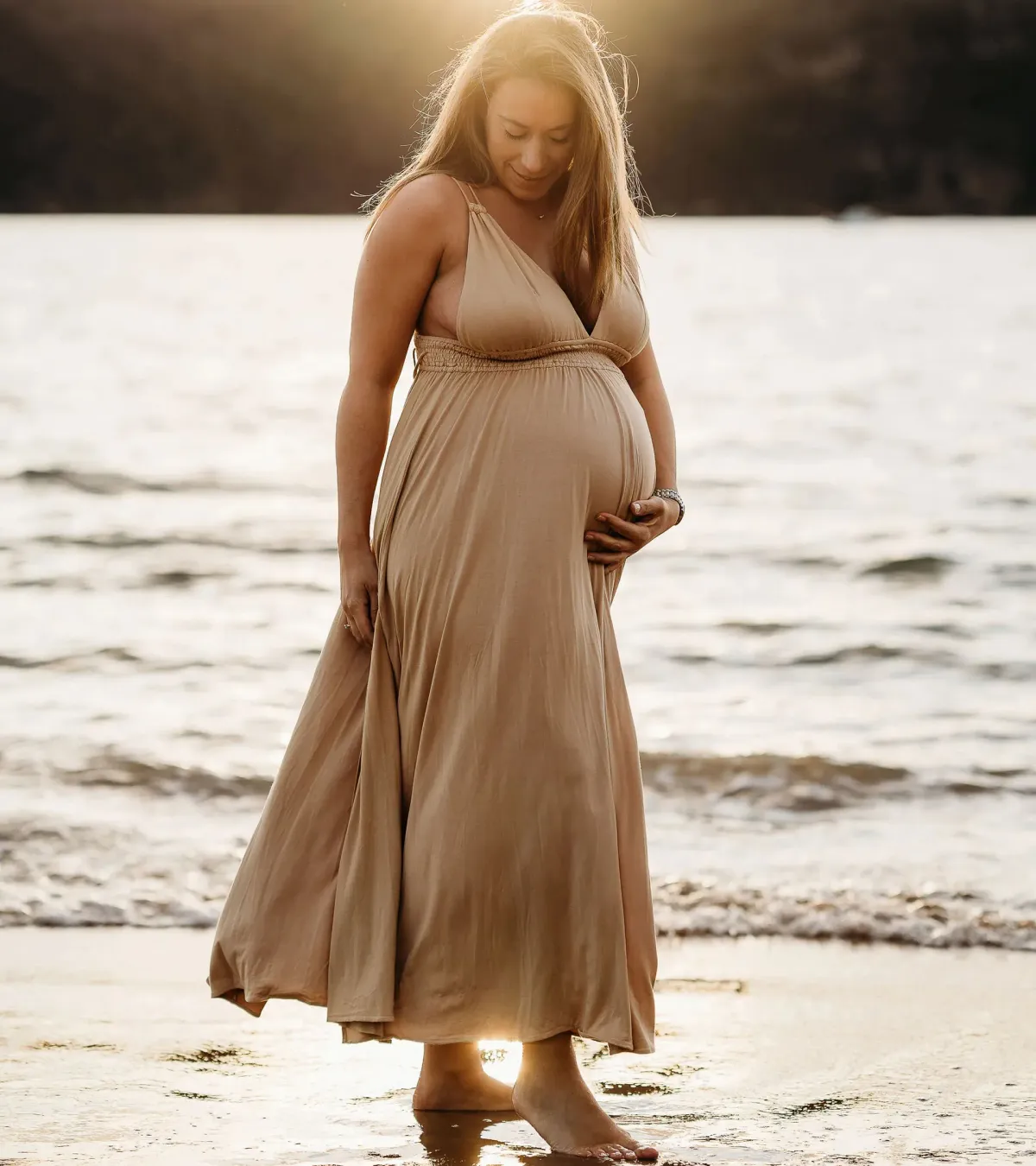 We Are Reclamation 'Everyday Is Joy' Slip Dress Nude - One Size Fits Most (XS-XXXL) - Image 4