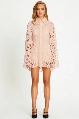 Alice McCall Baudelaire Mini Dress Blush Size 10 for rent on The Volte - image 1