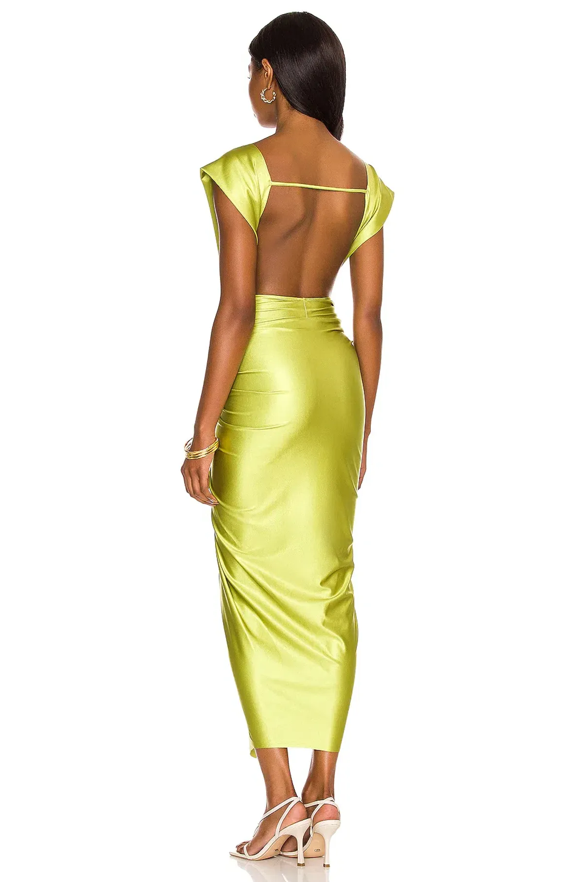 Baobab Mia Dress Light Pistachio Green Size 8 - Image 4