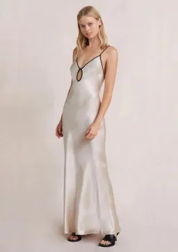 Bec & Bridge Kara Keyhole Dress Sand Size 8 for rent on The Volte - image 1
