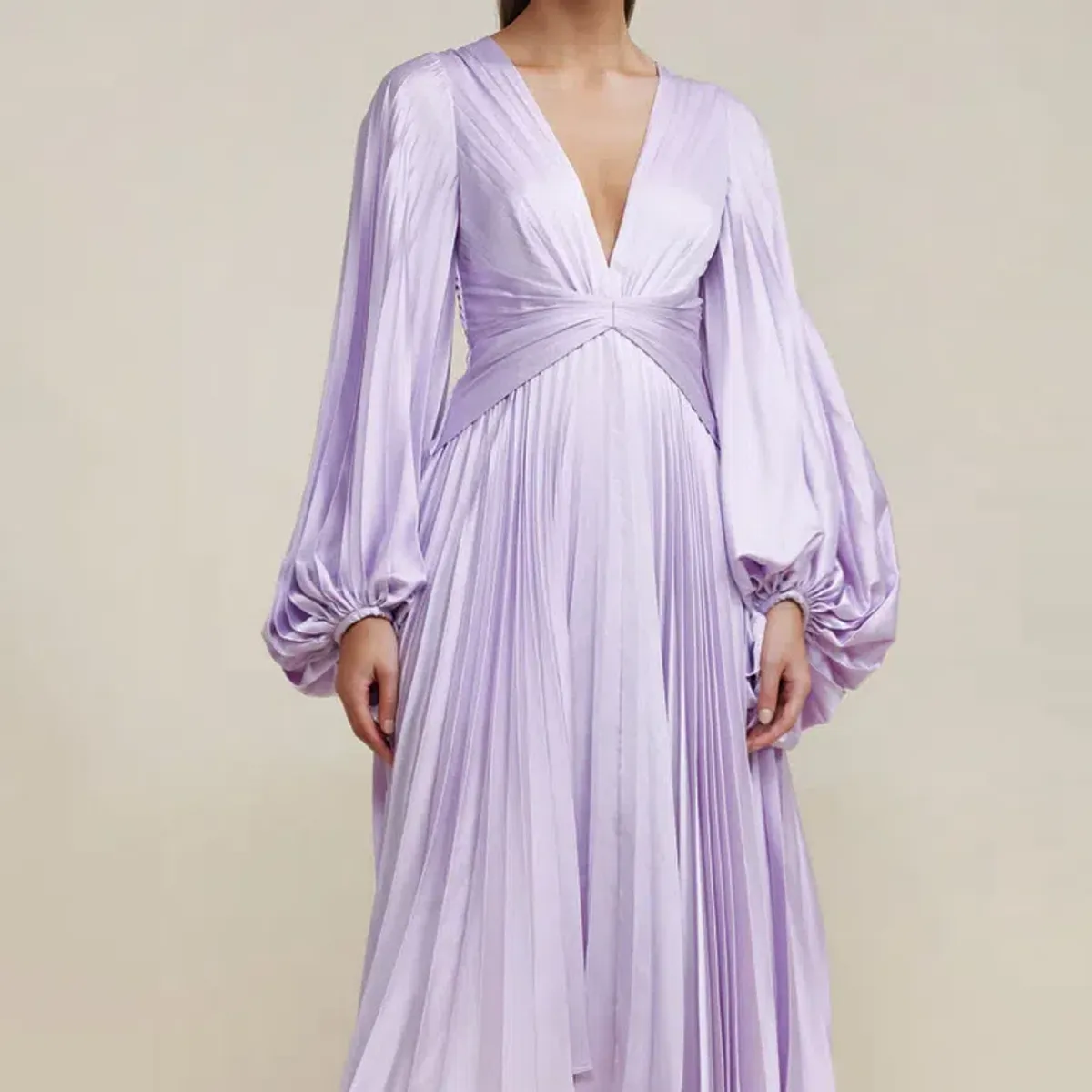 Acler Palms Dress Purple Size 10 - Image 5