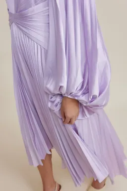 Acler Palms Dress Purple Size 10 for rent on The Volte - image 4