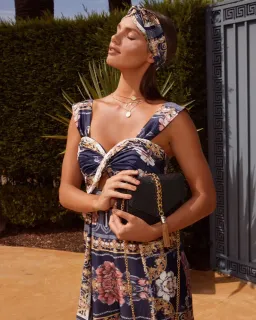 Sheike Donatella Jumpsuit Print Size 8 for rent on The Volte - image 2