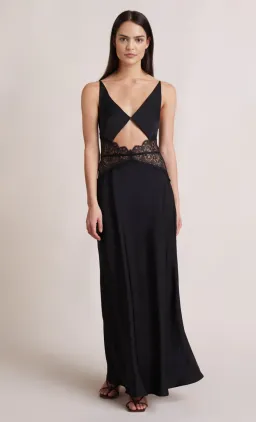 Bec & Bridge Camille Maxi Dress Black Size 8 for rent on The Volte - image 1
