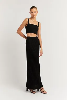 Dissh Ollie Rib Knit Set Black Size 10 for rent on The Volte - image 3