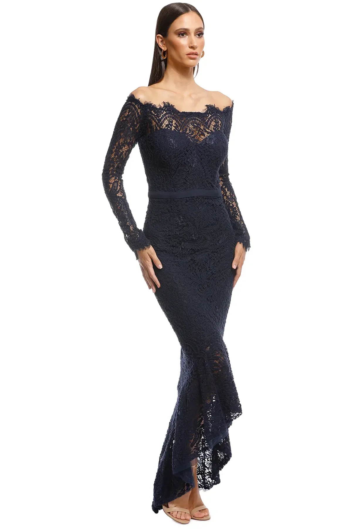 Elle Zeitoune Marchesa Navy Size 6  - Image 2