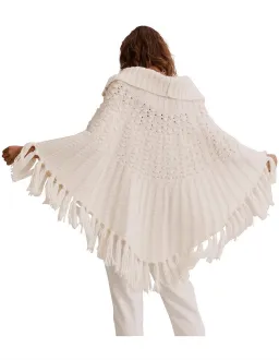 Country Road Knit High Neck Poncho Top One Size  for rent on The Volte - image 2
