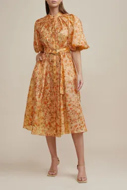 Acler Cranhurst Dress Peach Size 6 for rent on The Volte - image 1