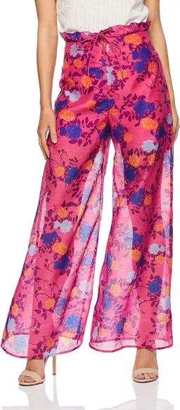 Finders Keepers Visions Floral Wide Leg Pants Print Size XL / AU 12 for rent on The Volte - image 3