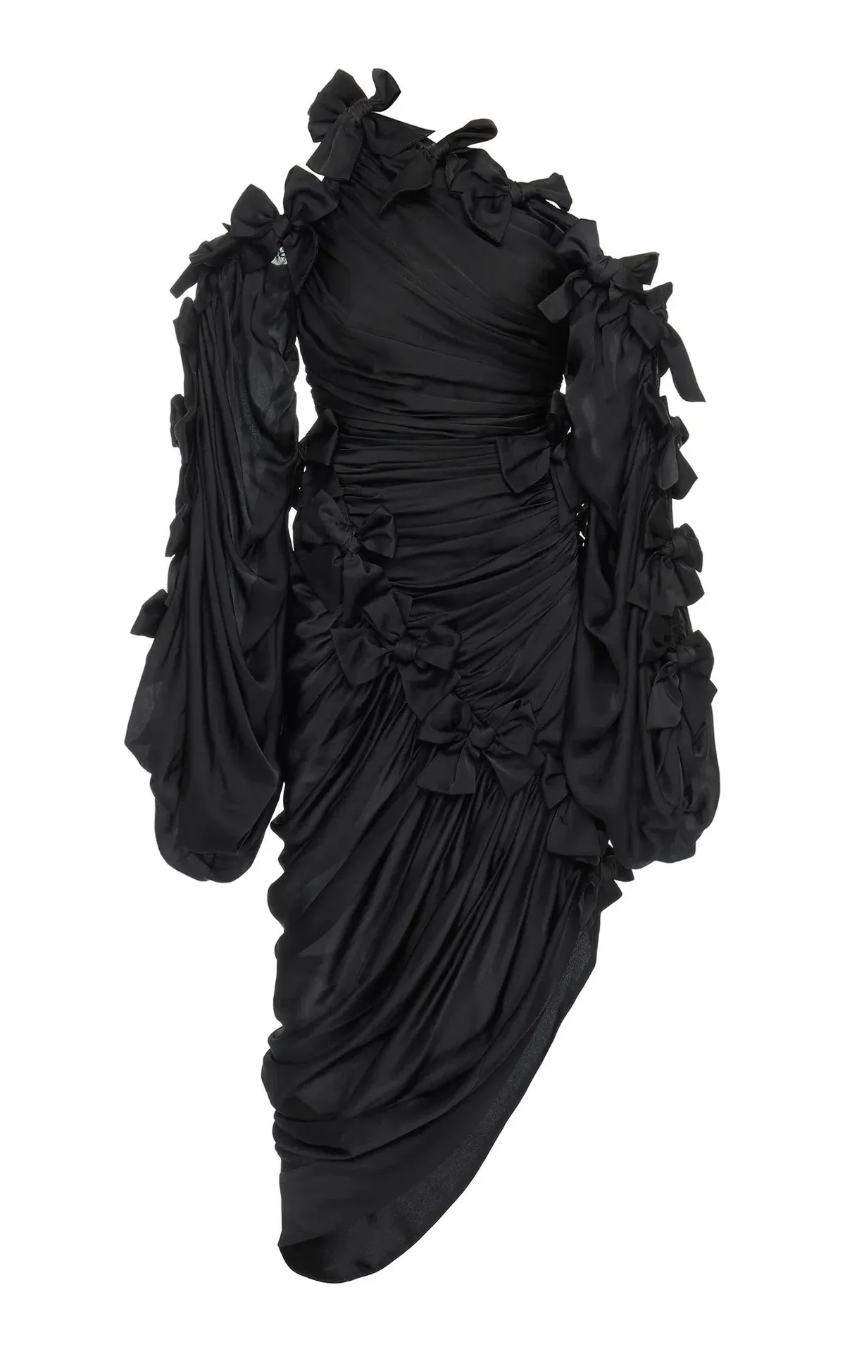 Zimmermann Resistance Bow Long Gown Black Size 8 - Image 5