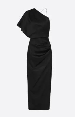 Manning Cartell Miami Heat Asymmetric Dress Black Size 10 for rent on The Volte - image 4