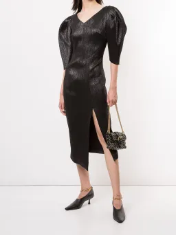 Ginger & Smart Celestial Asymmetric Dress Black Size 10 for rent on The Volte - image 1