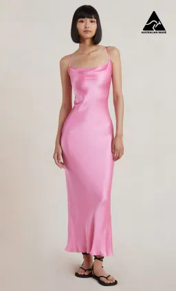 Bec & Bridge Malyka Maxi Dress Candy Pink Size 8 for rent on The Volte - image 4