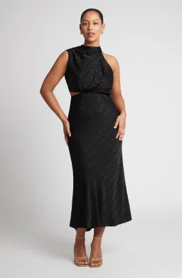 Sheike Reflections Dress Black Size 8  for rent on The Volte - image 2