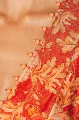 Zimmermann Kaleidoscope Mini Dress Amber Floral Size 1 / Au 10 for rent on The Volte - image 4