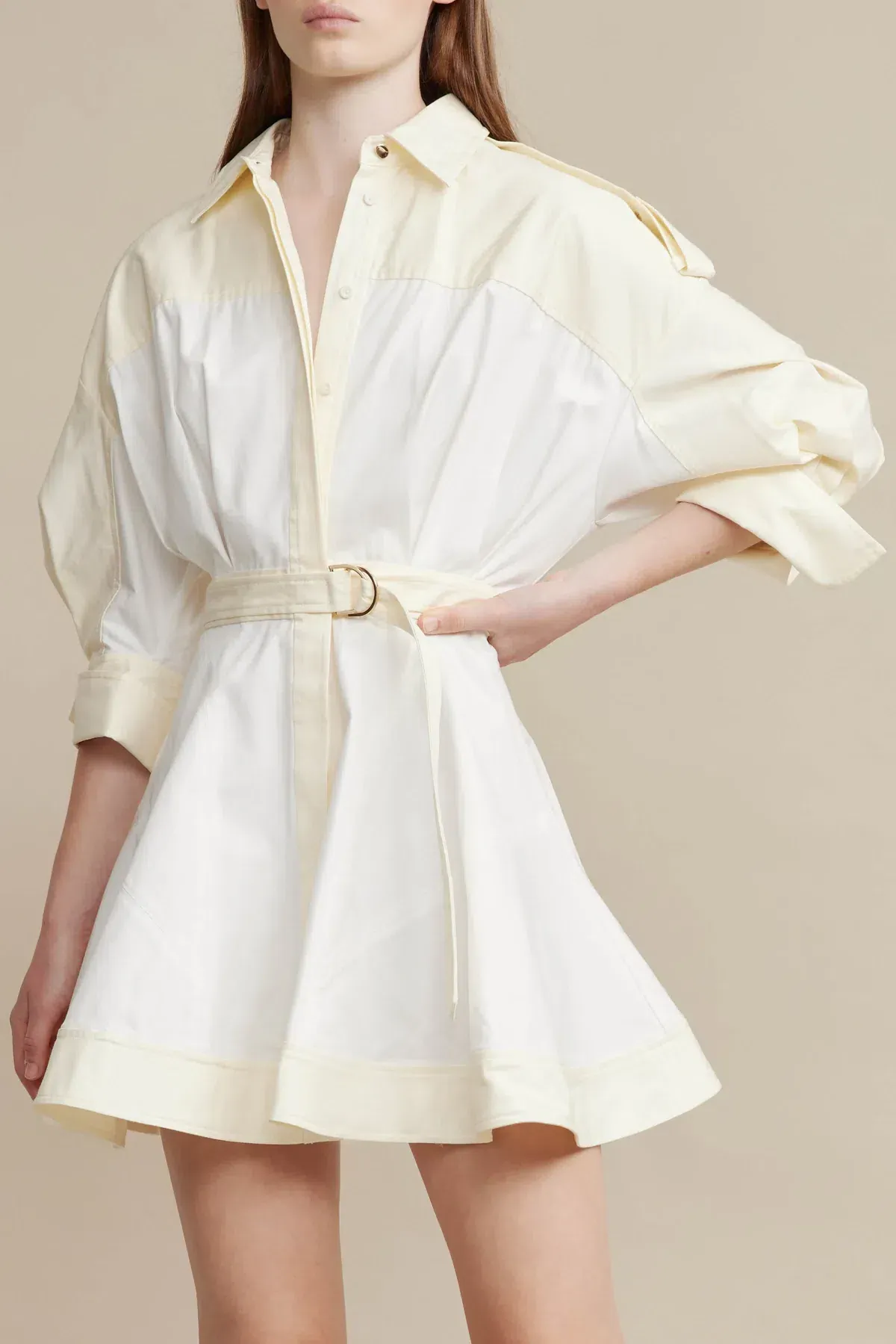 Acler Vienna Dress In Cannoli Cream Size 8 - Image 1
